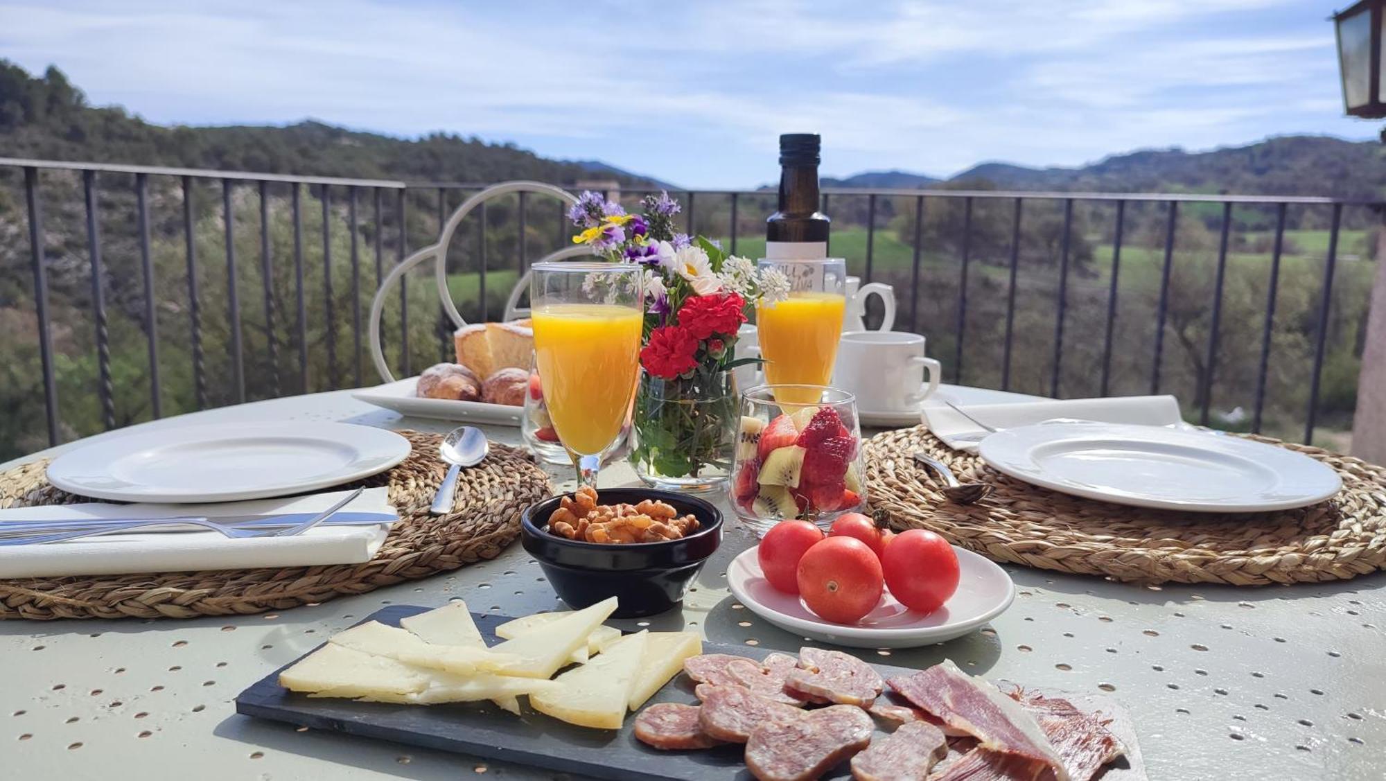 Cal Ros Bed & Breakfast Calonge de Segarra Dış mekan fotoğraf