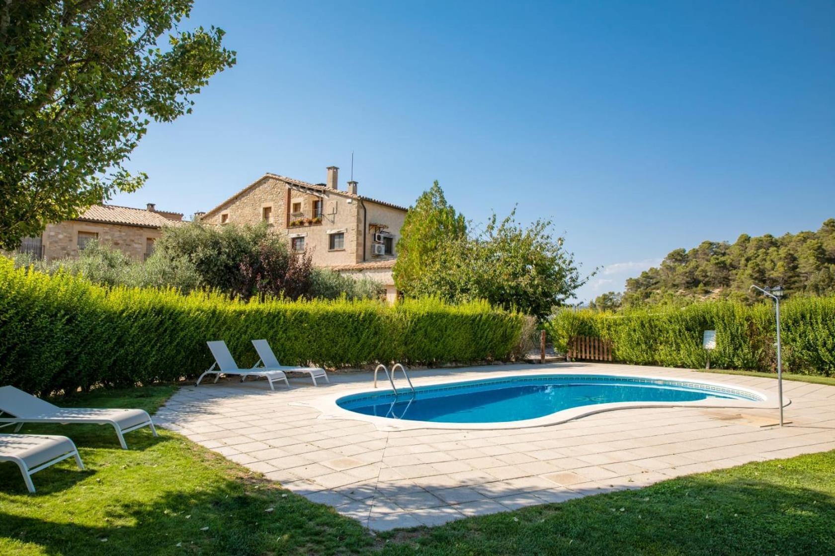 Cal Ros Bed & Breakfast Calonge de Segarra Dış mekan fotoğraf